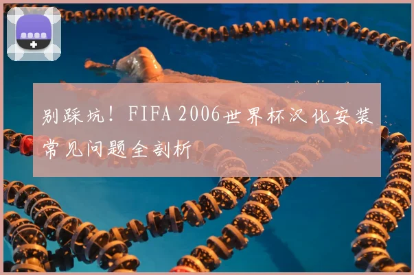 别踩坑！FIFA 2006世界杯汉化安装常见问题全剖析